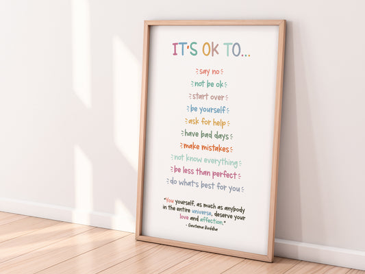 It's OK to Poster