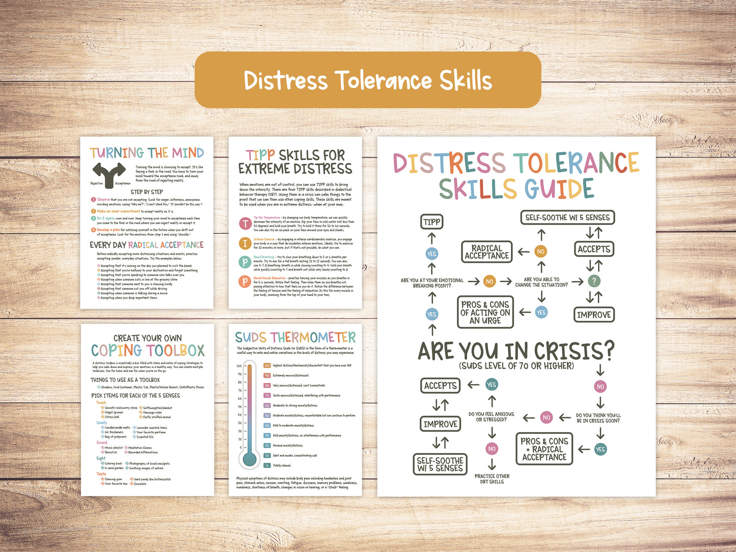 Dialectical Behavior Therapy Distress Tolerance Skills