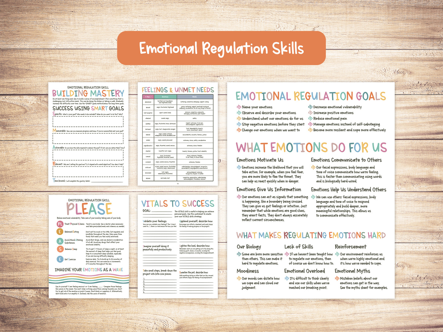  Dialectical Behavior Therapy Emotional Regulation Skills