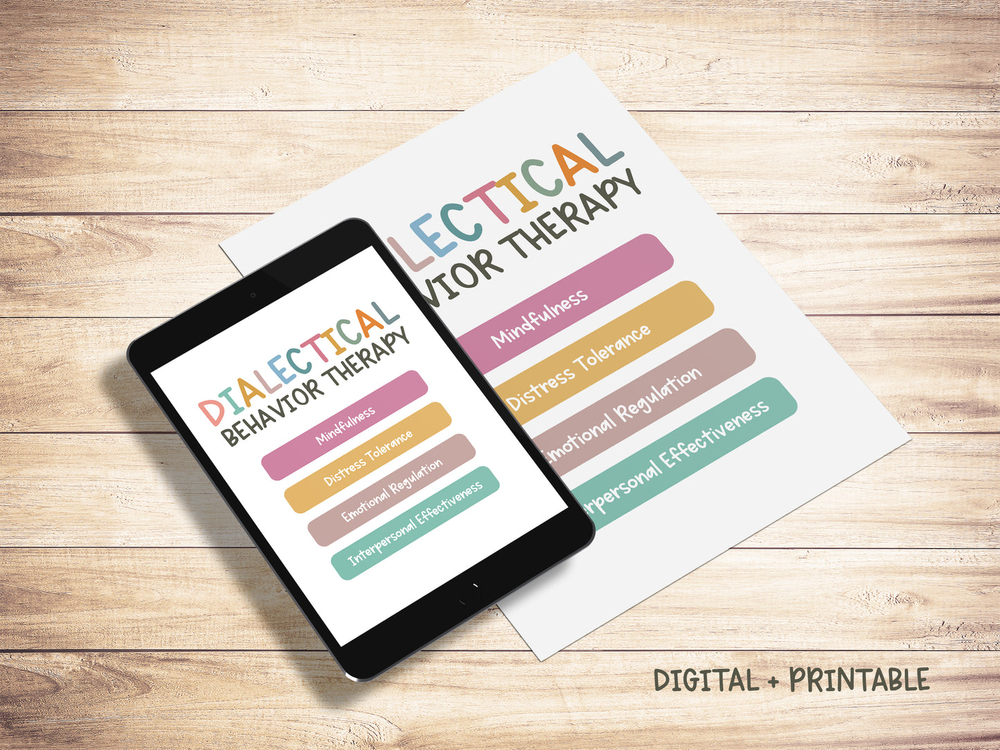 Printable Digital Download DBT Mega Bundle