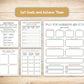 ANXIETY MEGA BUNDLE, anxiety worksheets, worksheets for teens adults, mental health workbook, anxiety reducing, therapy worksheets, dbt card