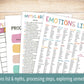 Emotion Processing Worksheets