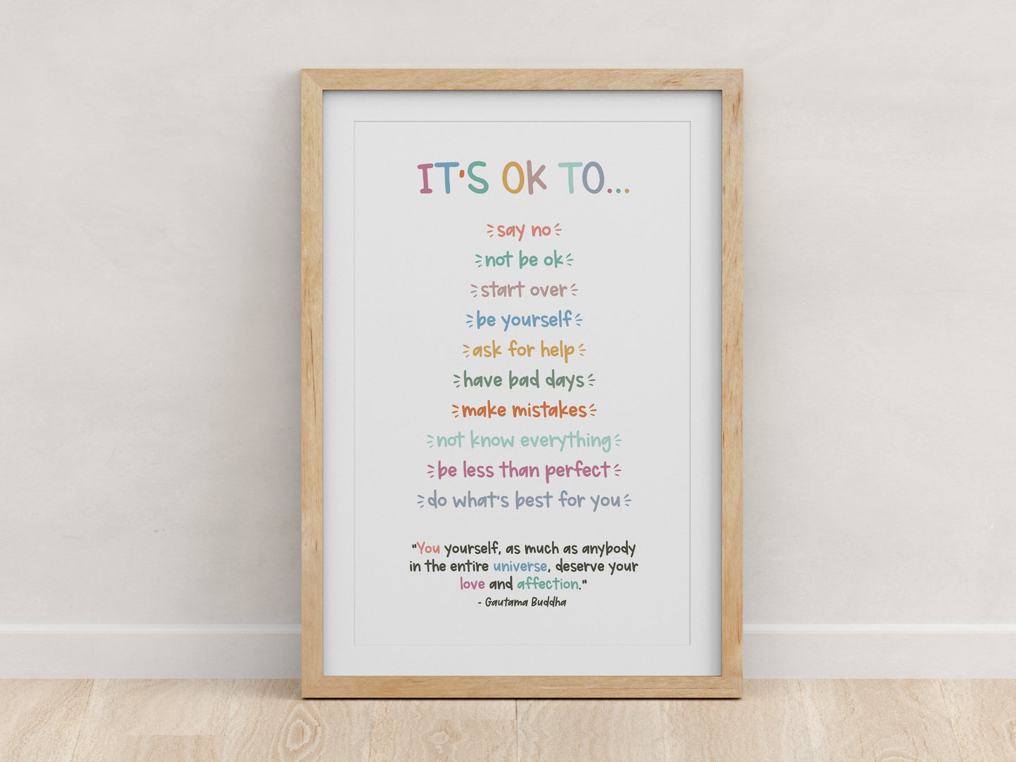 It's OK to Poster